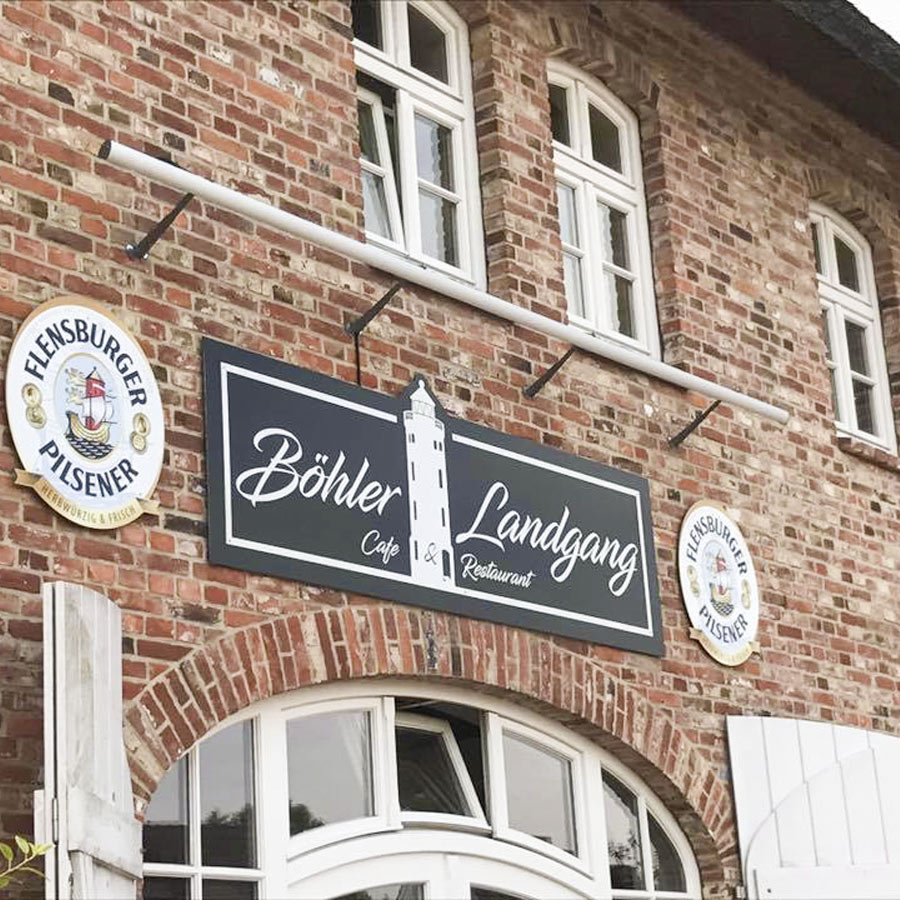 Böhler Landgang Café Restaurant Sankt Peter-Ording über uns 10